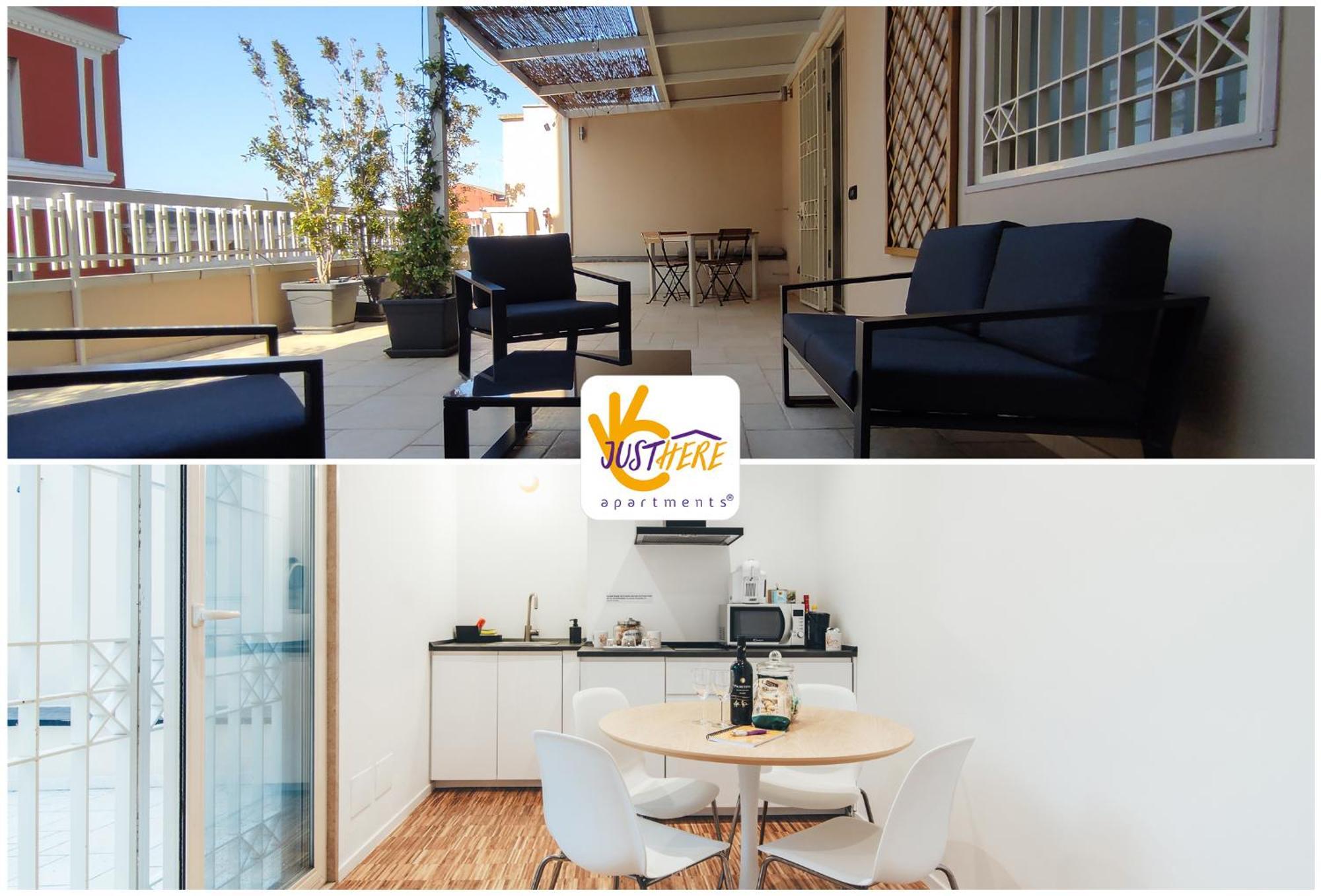 Just Here Apartments - La Terrazza บารี ภายนอก รูปภาพ